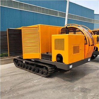 Minidumper met rupsbanden
